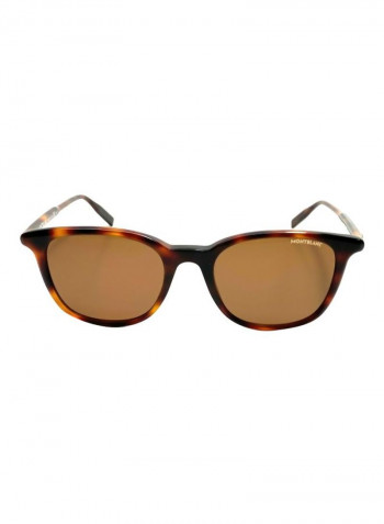 Men's Square Shaped Sunglasses - Lens Size: 54 mm