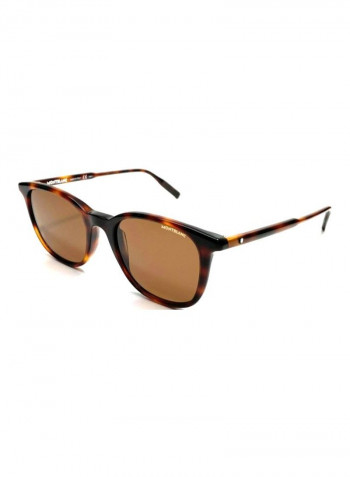 Men's Square Shaped Sunglasses - Lens Size: 54 mm