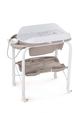 Cambio Bath Tub And Changing Table - Beige