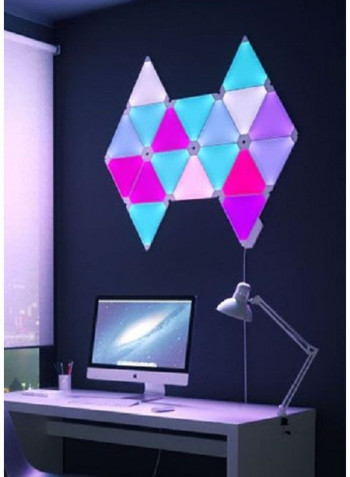 9 Piece Smart Light Panels White 1gallon