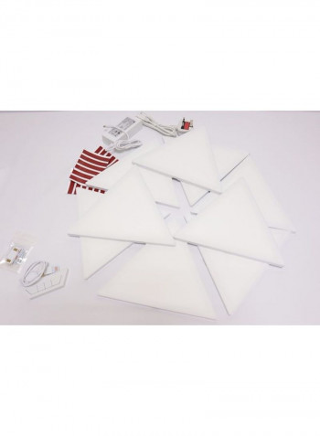 9 Piece Smart Light Panels White 1gallon