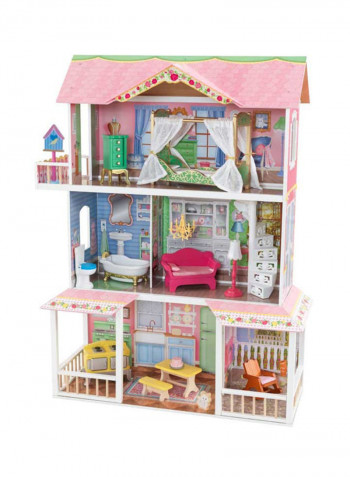 Wooden Savannah Dollhouse Set