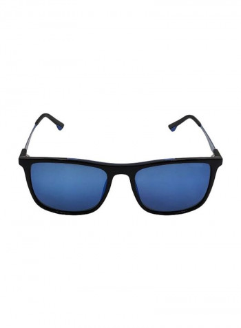 Men's UV Protection Square Frame Sunglasses - Lens Size: 55 mm