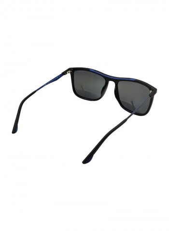 Men's UV Protection Square Frame Sunglasses - Lens Size: 55 mm