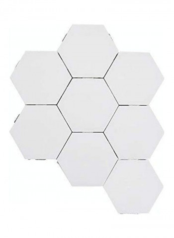 10 Pcs/set Touch Sensitive Modular Light Magnetic Creative LED White 22.4 x 17.6 x 12.2cm