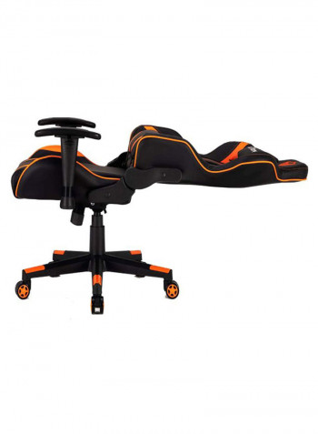 Adjustable Handrail And Scalable Foot Rest Gaming Chair