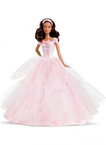 Birthday Wishes African American Doll 3 x 13inch