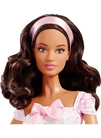 Birthday Wishes African American Doll 3 x 13inch
