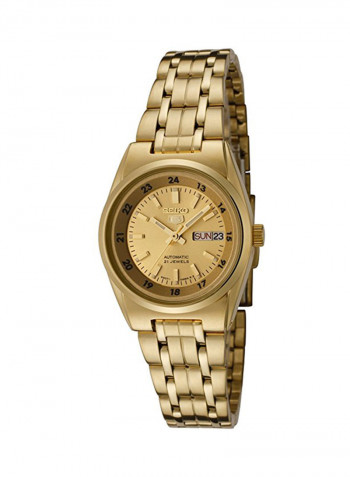 Women's Stainless Steel Analog Watch SYMC04J