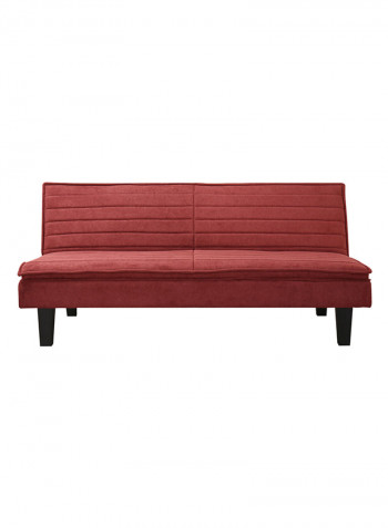 Lucas Sofa Bed Red 180x84x110cm