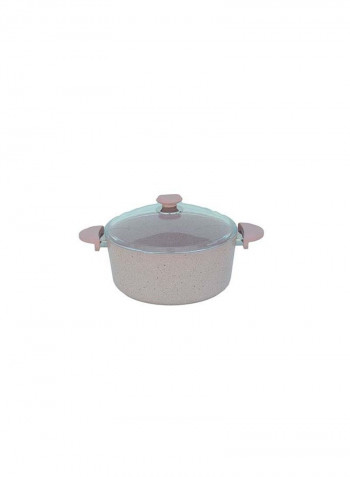 9-Piece Granite Cookware Set Pink
