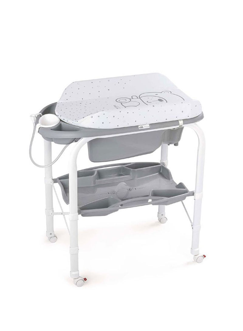 Cambio Bath Tub And Changing Table - Grey