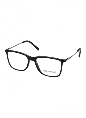 Men's Square Eyeglass Frame - Lens Size: 55 mm