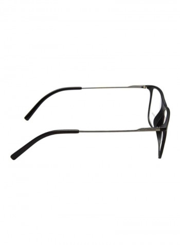 Men's Square Eyeglass Frame - Lens Size: 55 mm