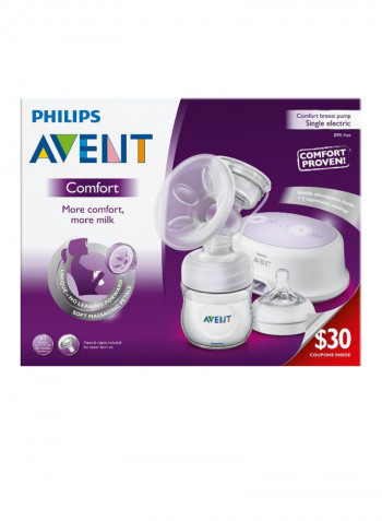 Philips Avent SCF332/01 Comfort Single Electric Breast Pump Set