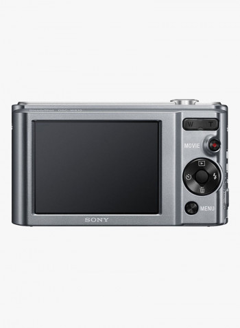 CyberShot DSC-W810 Point And Shoot Camera 20.1MP 6x Zoom Silver