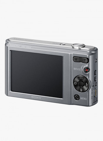 CyberShot DSC-W810 Point And Shoot Camera 20.1MP 6x Zoom Silver