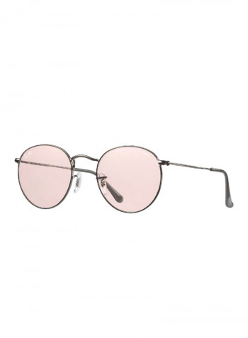 Classic Round Sunglasses - Lens Size: 50 mm