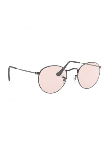 Classic Round Sunglasses - Lens Size: 50 mm