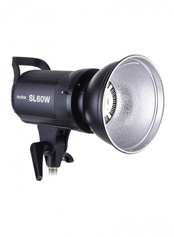SL-60W LED Video Light With Remote Control And Bowens Mount Black/Silver