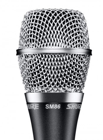 Cardioid Condenser Vocal Microphone SM86 Black/Silver