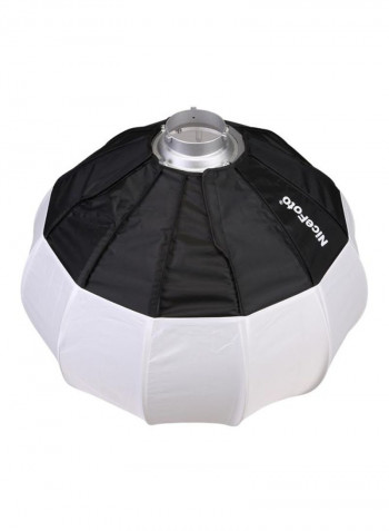 Foldable Lantern Style Softbox White/Black