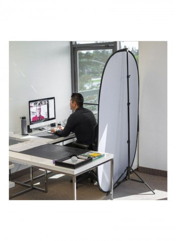 Double-Sided Cut-out Photography Background Cloth Blue/Grey