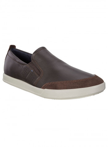 Collin 2.0 Slip On Formal Coffee/White