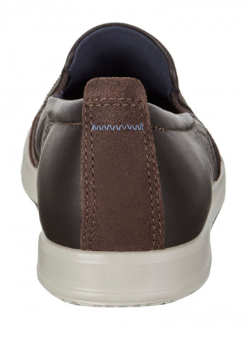 Collin 2.0 Slip On Formal Coffee/White
