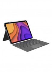 Folio Smart Keyboard For Apple ipad 4th Gen with Protective Case 26.5x20x3cm Grey