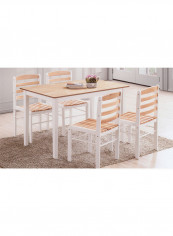 Alex 4-Seater Dining Set Multicolour