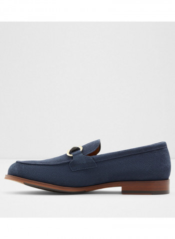 Hartheflex Embellished Strap Loafers Blue