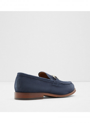 Hartheflex Embellished Strap Loafers Blue