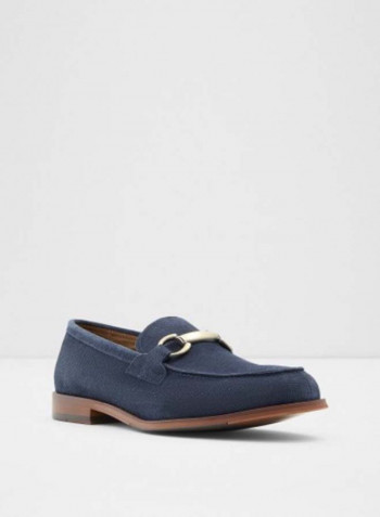 Hartheflex Embellished Strap Loafers Blue