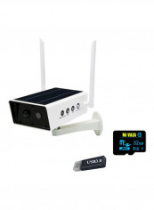 Outdoor Solar Powered Security Camera With 32GB TF Card And 3.0 Card Reader white reviews Outdoor Solar Powered Security Camera With 32GB TF Card And 3.0 Card Reader white