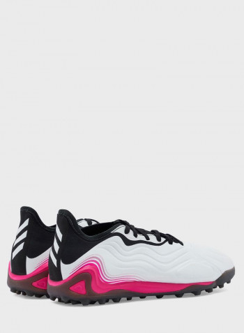 Lace-Up Comfortable Sport Shoes Cloud White/Core Black/Pink