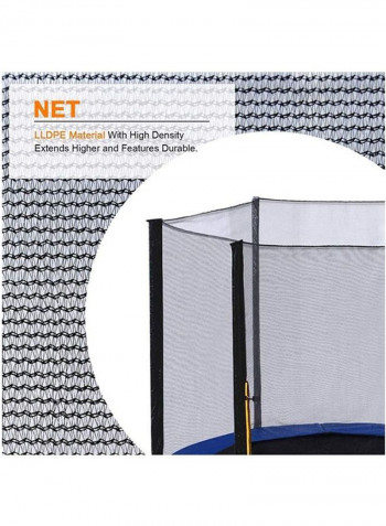 Outdoor Trampoline With Safety Enclosure 6feet