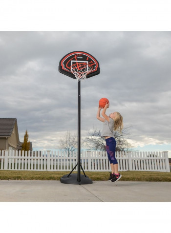 Adjustable Youth Portable Basketball Hoop