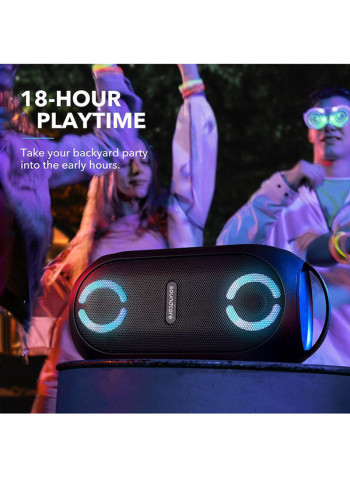 Rave Mini Party Speaker A3390H11 Black