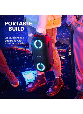Rave Mini Party Speaker A3390H11 Black