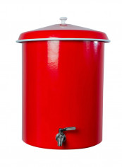 All-Natural Water Filter Red/Silver