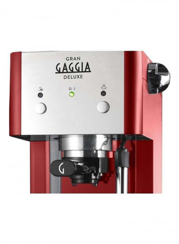 Espresso Coffee Maker RI8425/22 Red + Steel