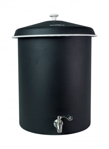 All-Natural Water Filter Black