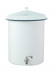 All-Natural Water Filter White/Silver