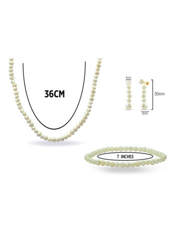 Pearls Jewellery Set
