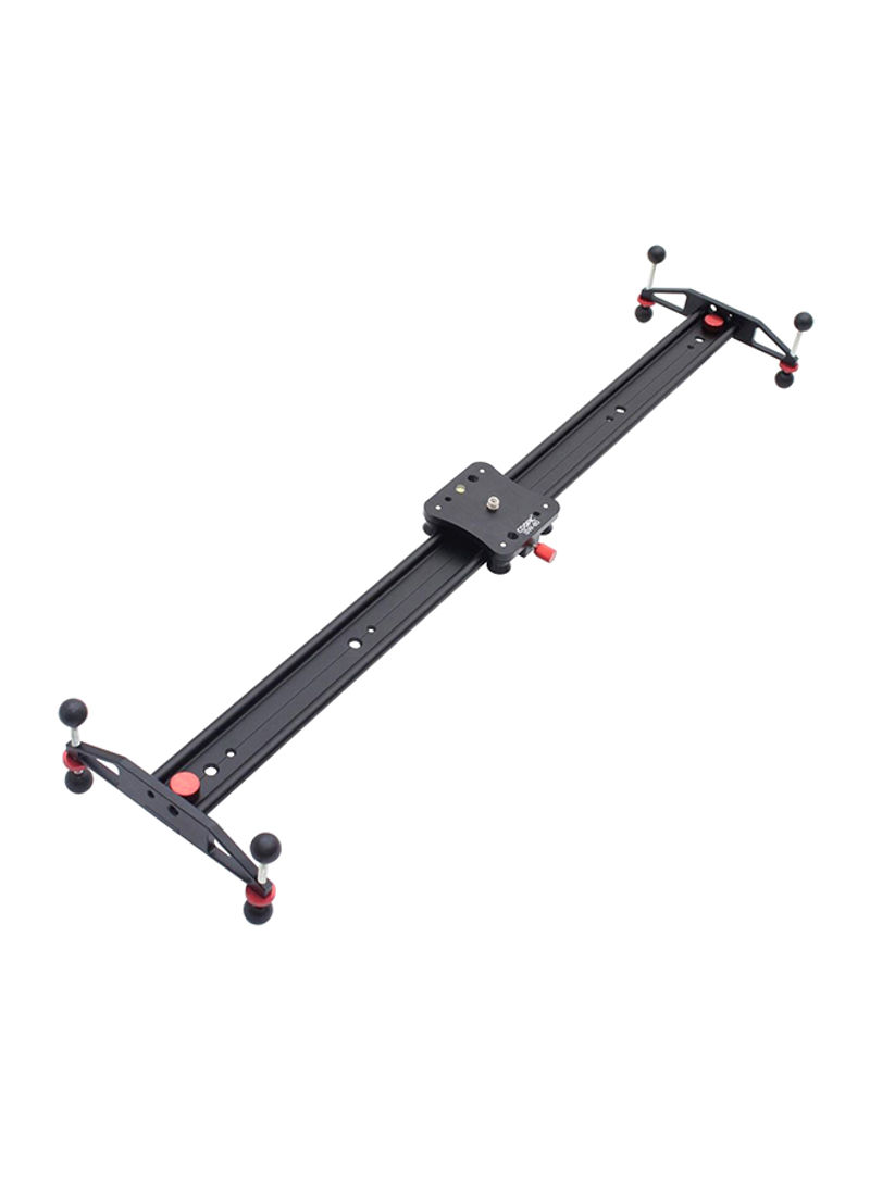 Slider With Feet For DSLR And Camcoders Black