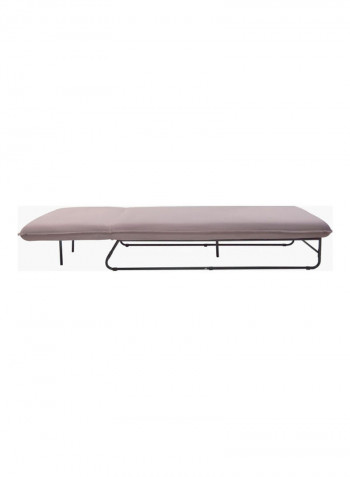 Coronel Chaise Lounge Brown 78 x 76 x 178cm