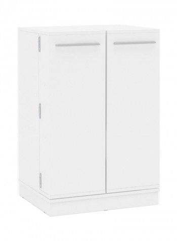 Tokyo Bar Cabinet White 60x90x47.5centimeter