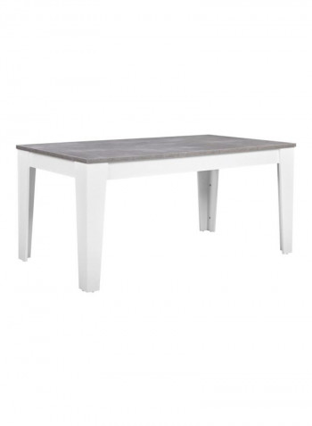 Sydney 6 Seater Dining Table White