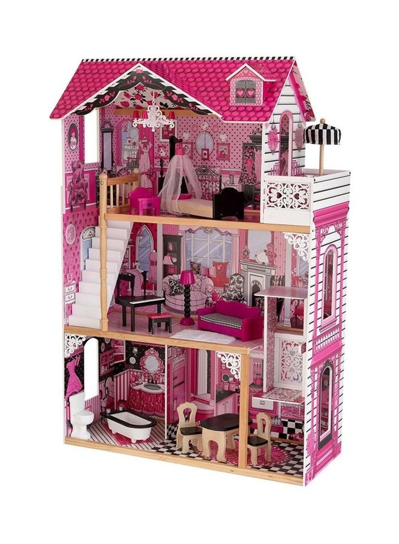 Amelia Doll House With Accessories Playset